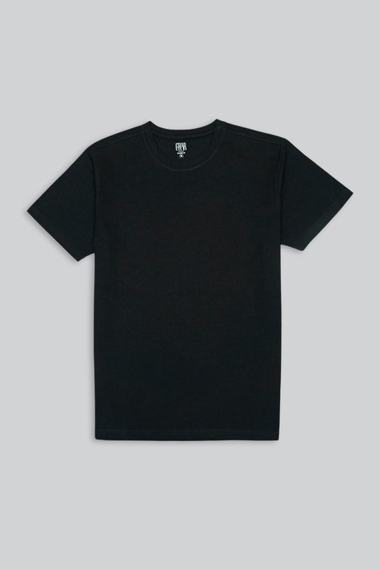 MEN BASIC DOUBLE KNIT T-SHIRT