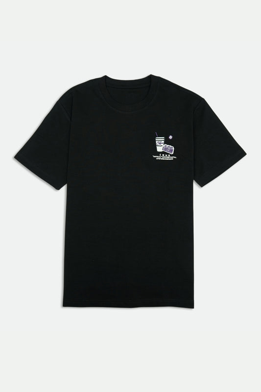 Jacquard Tees Black c105