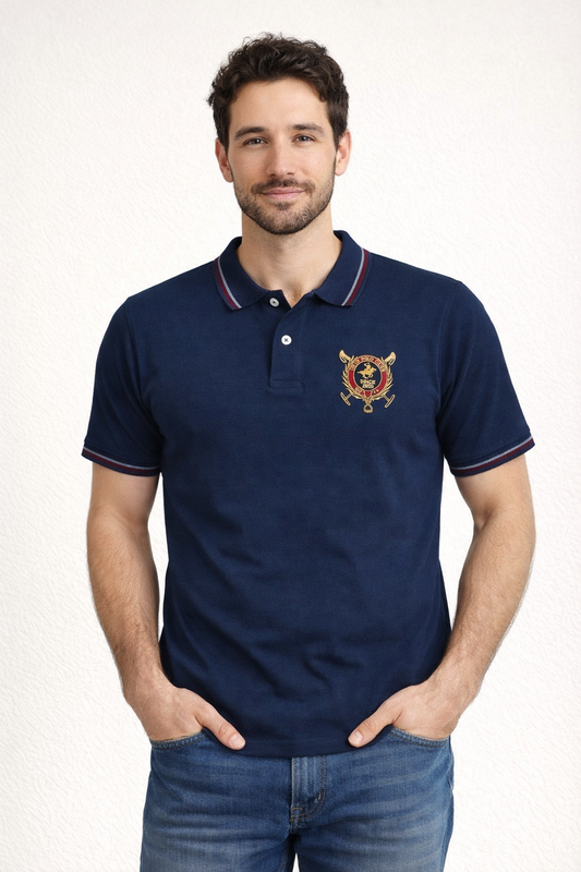 Grab Polo Shirt - Navy polo