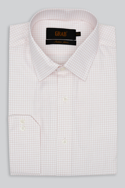 PINK CHECKERD SHIRT