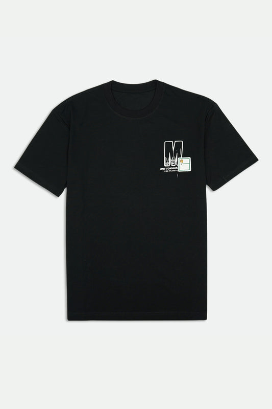 Slogan Tees Black