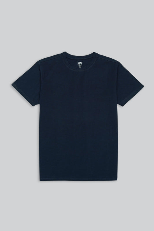 MEN BASIC DOUBLE KNIT T-SHIRT