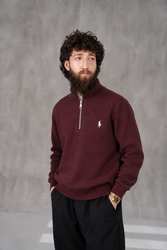 EVERYDAY MOCK NECK ZIPPER