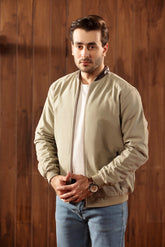 Cotton Regular Jacket Leather Collar