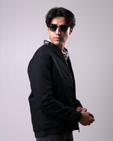 Cotton Regular Jacket Leather Collar