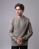 Fisherman Sweater Green