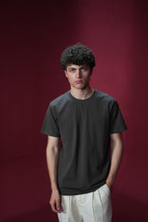 MEN BASIC DOUBLE KNIT T-SHIRT