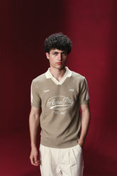ALPHA KNIT POLO SHIRT