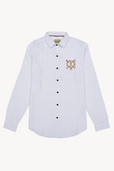 Grab White Logo Casual Shirt CT-1