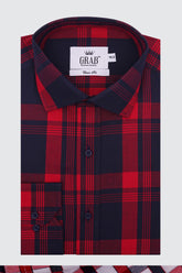RED CHECK SHIRT