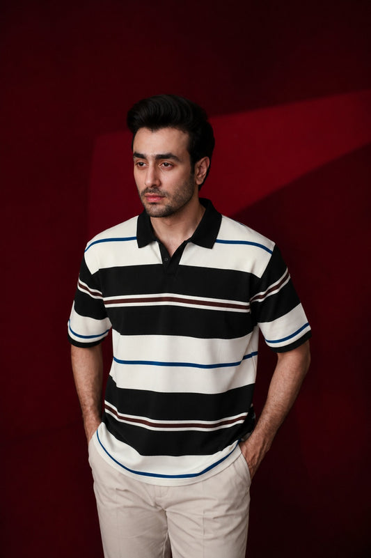 Textured Polo Shirt