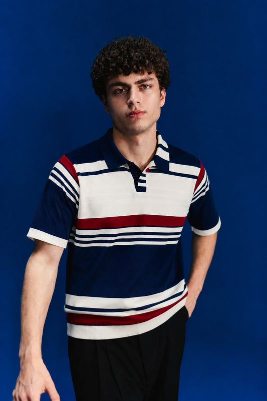 Textured Polo Shirt