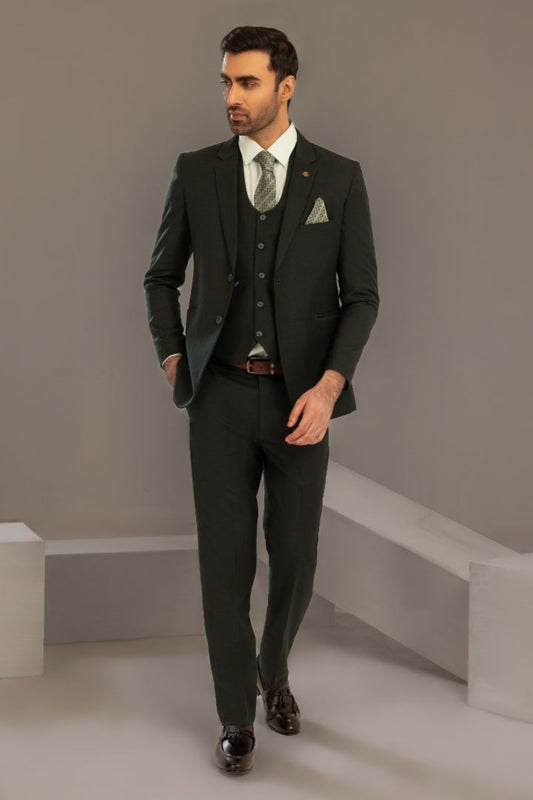 D-GREEN DESIGNER 3 PIECE SUIT S51