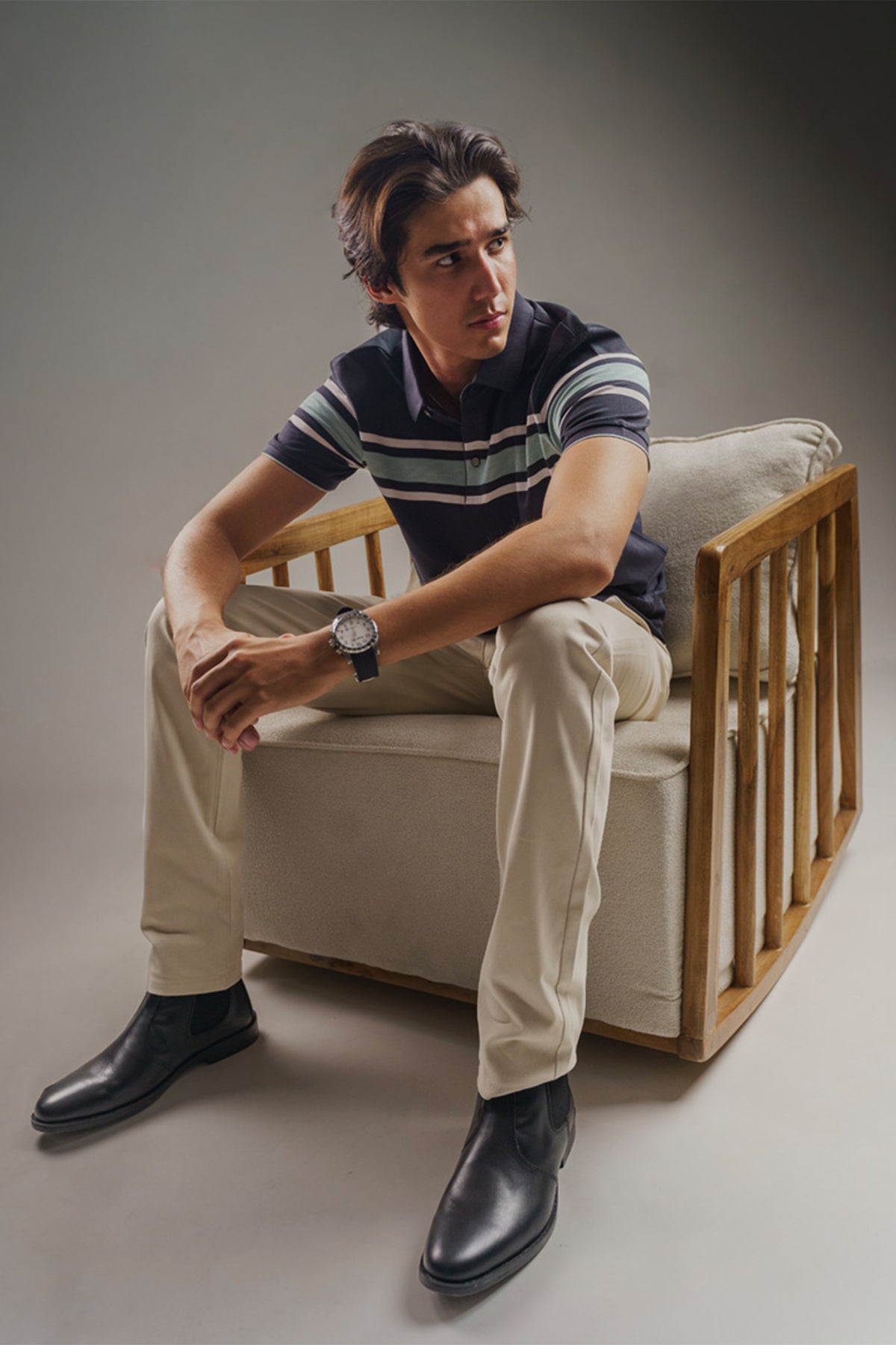 Striped Polo 24011