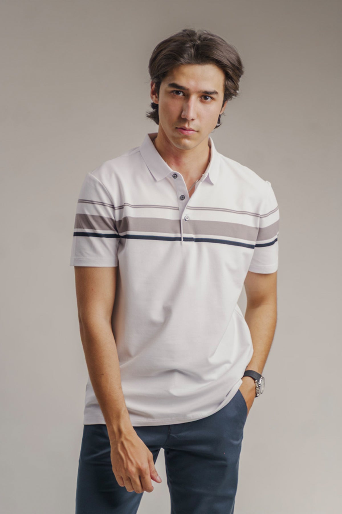 Striped Polo (24011)