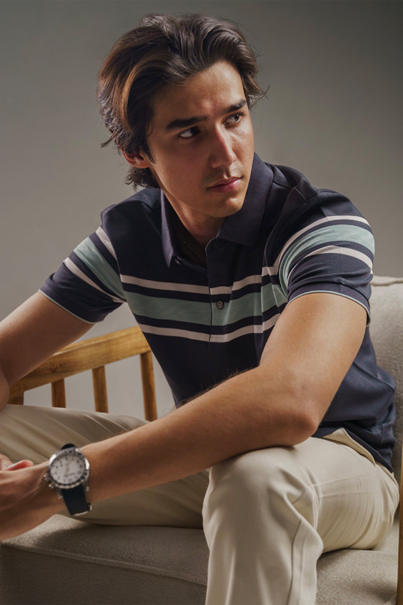 Striped Polo (24025)