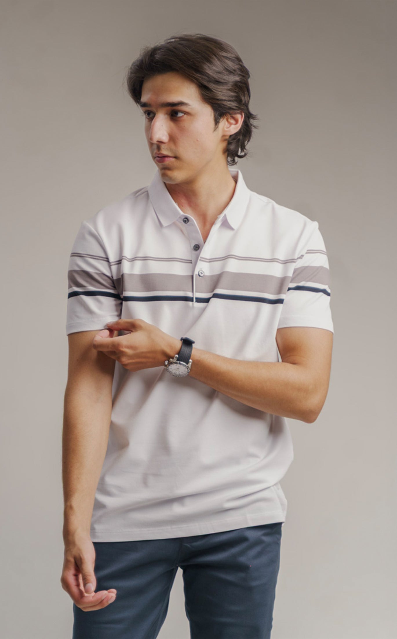 Striped Polo (24011)