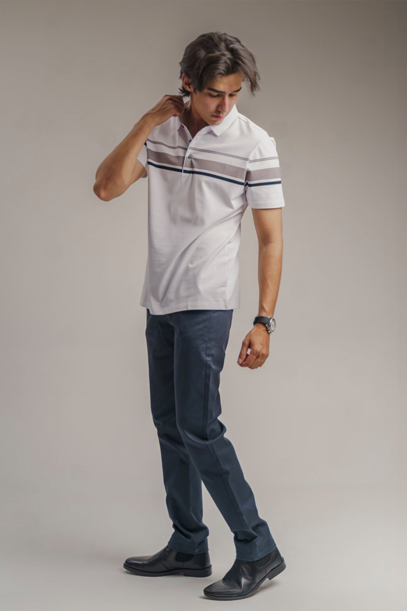 Striped Polo (24011)