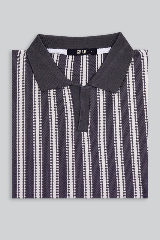 Textured Polo Shirt