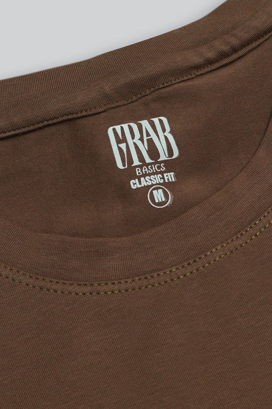 MEN BASIC DOUBLE KNIT T-SHIRT