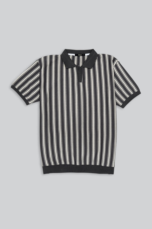 Textured Polo Shirt