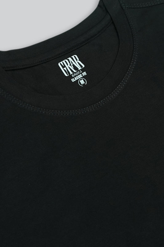 MEN BASIC DOUBLE KNIT T-SHIRT