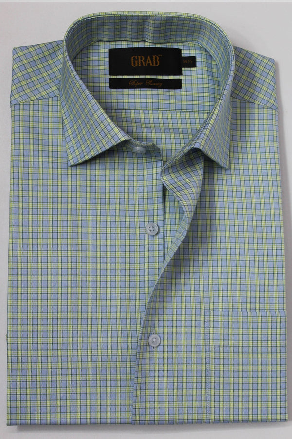 Gents Formal Check Shirt - 156C