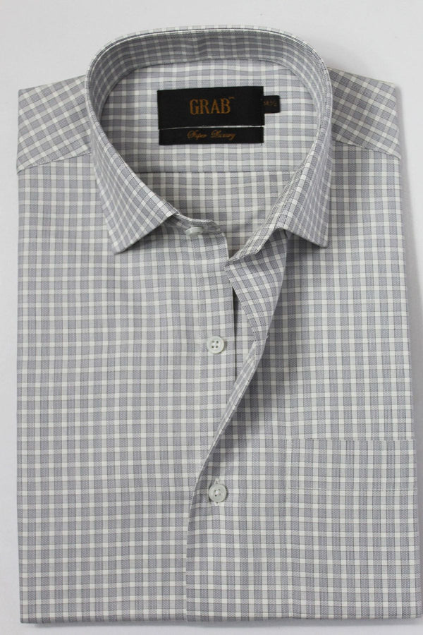 Gents Formal Check Shirt - 126C