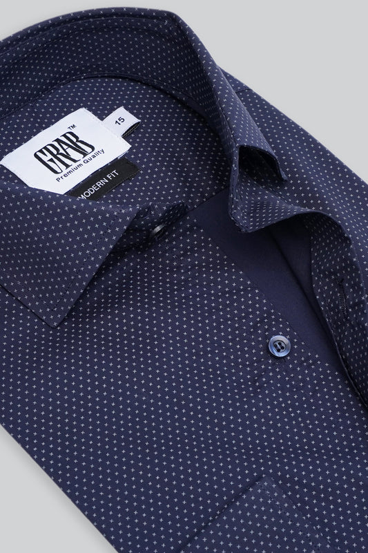 Tailored Smart Fit Shirt Self  ( gul23 )