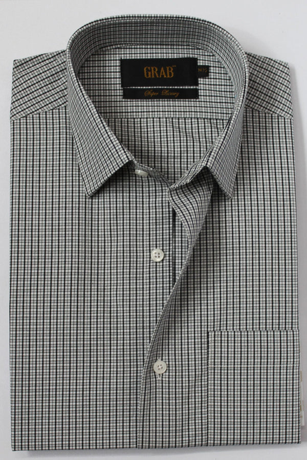 Gents Formal Check Shirt - 154C