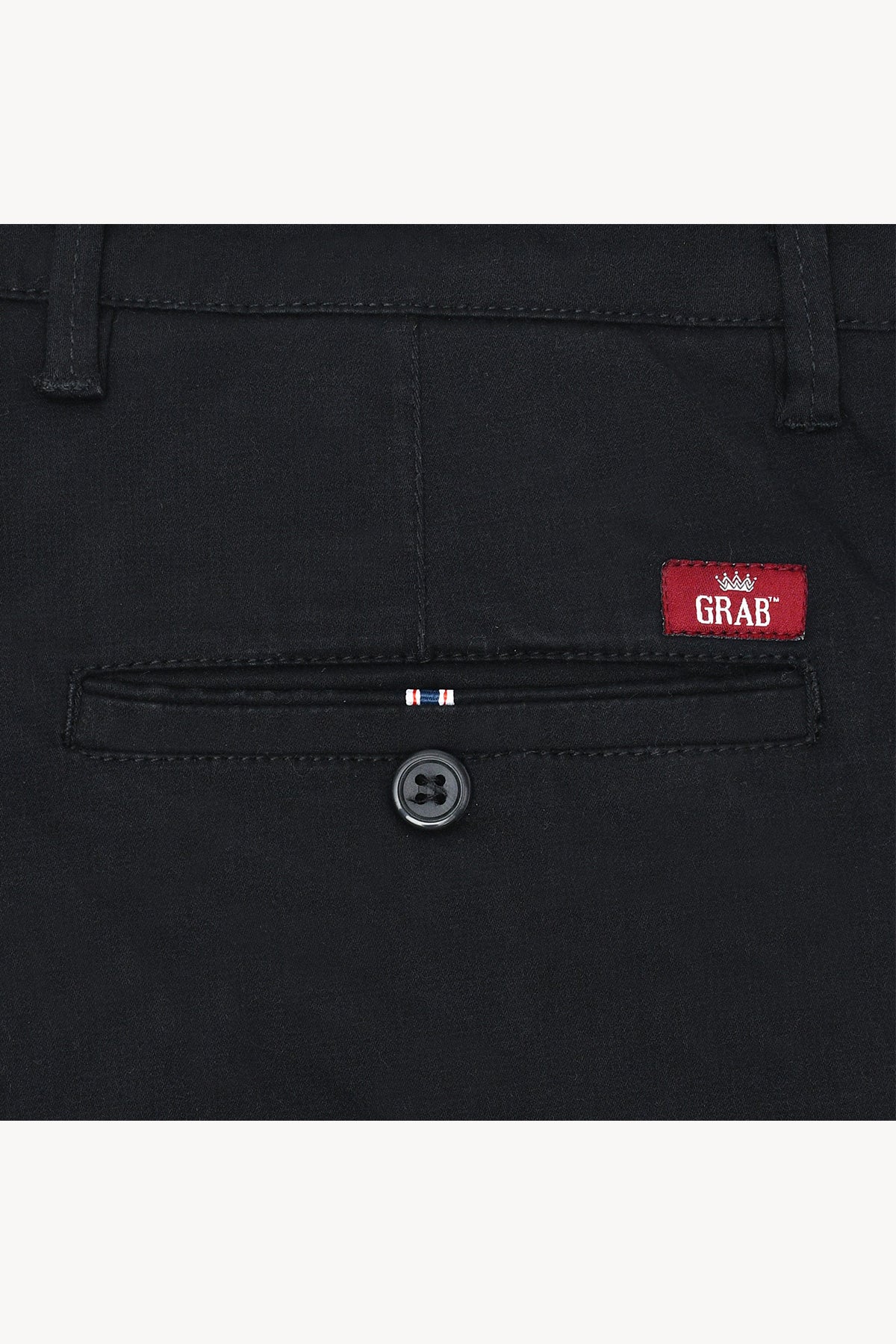 Gents Cotton Pant Black AWAN-M5