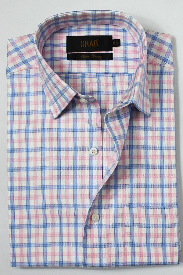 Gents Formal Check Shirt - 125C