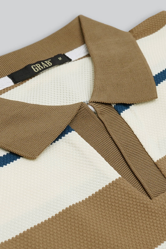 Textured Polo Shirt