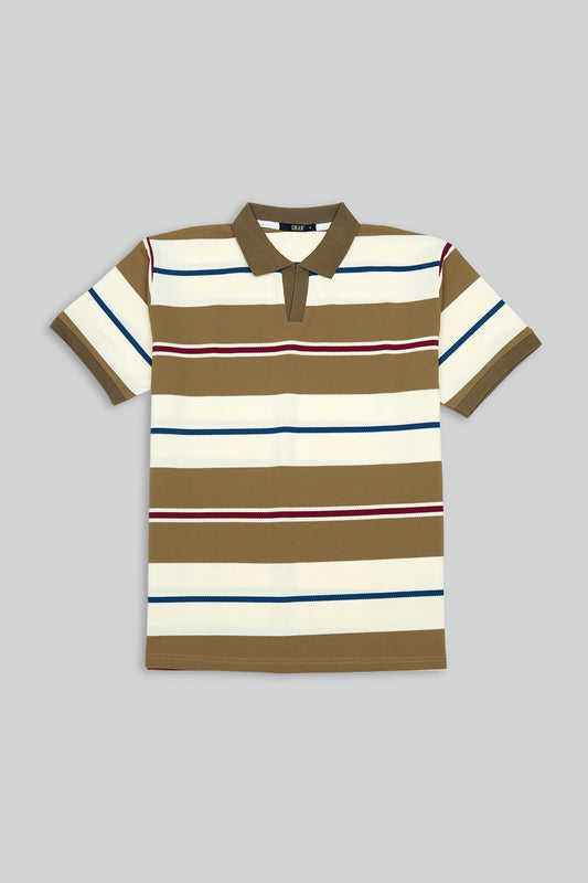 Textured Polo Shirt