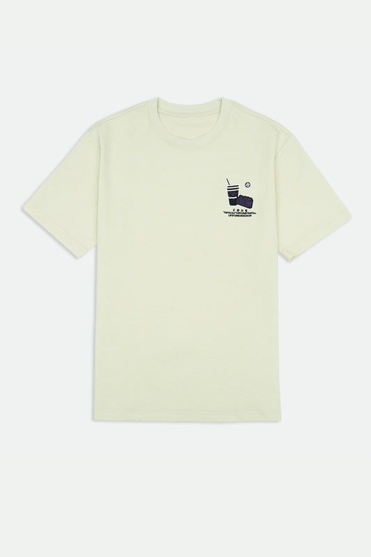 Jacquard Tees Cream