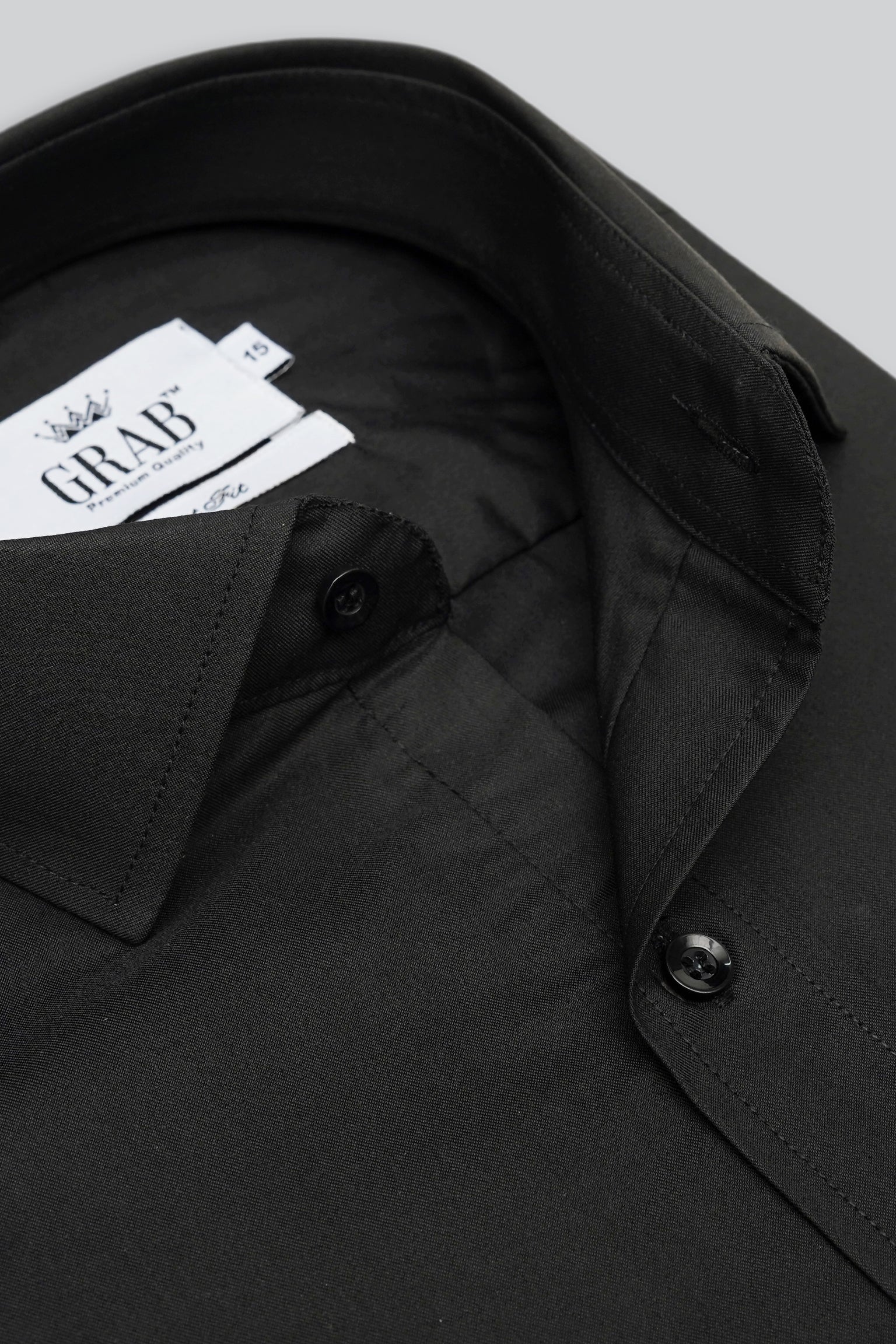 CLASSIC BLACK PLAIN FIT