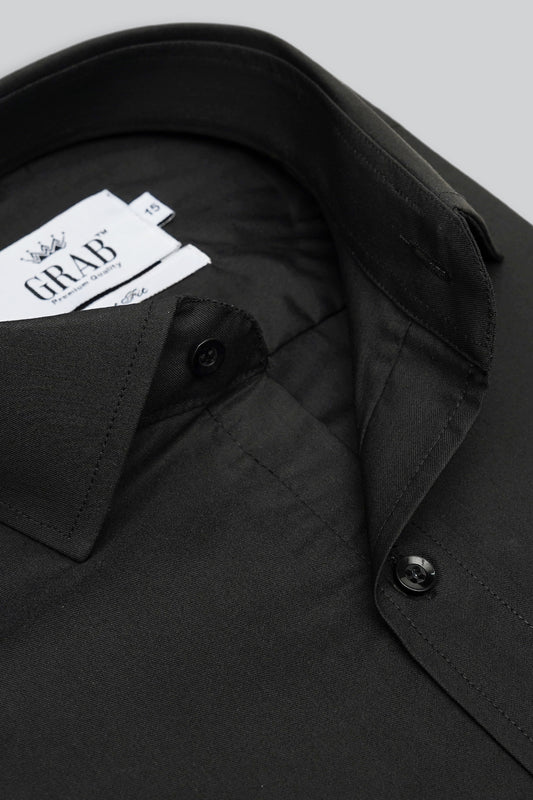 CLASSIC BLACK PLAIN FIT
