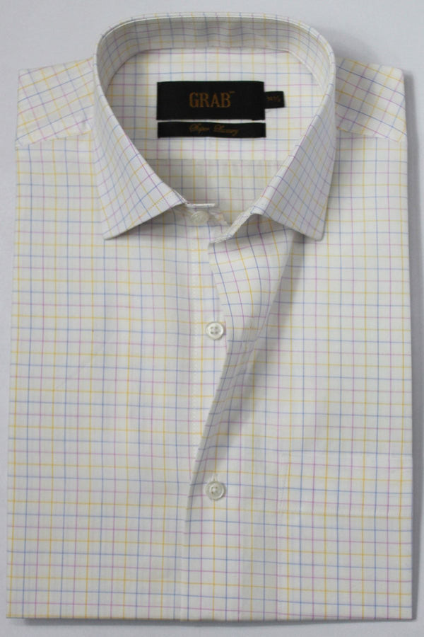 Gents Formal Check Shirt - 115C