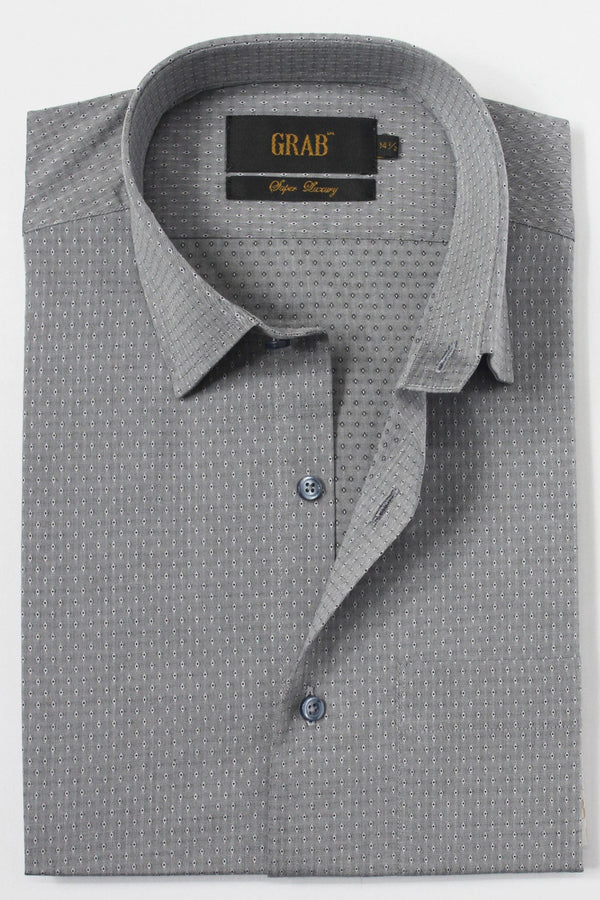 Gents Formal Self Shirt - 160C