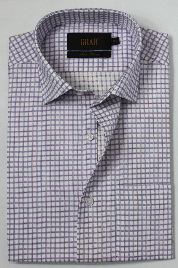 Gents Formal Check Shirt - 112C