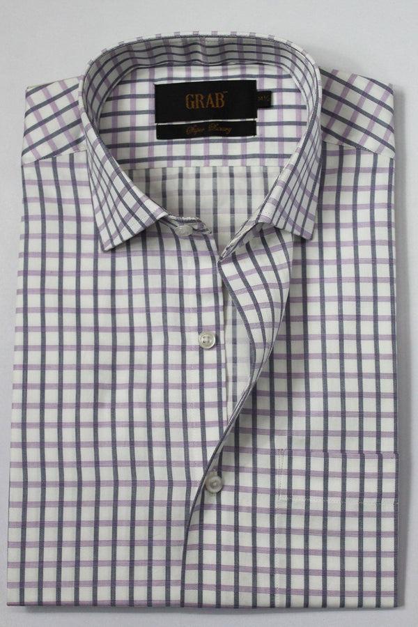 Gents Formal Check Shirt - 110C