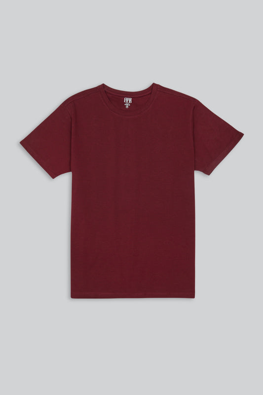 MEN BASIC DOUBLE KNIT T-SHIRT