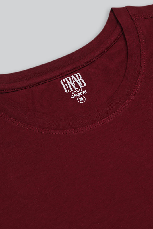 MEN BASIC DOUBLE KNIT T-SHIRT