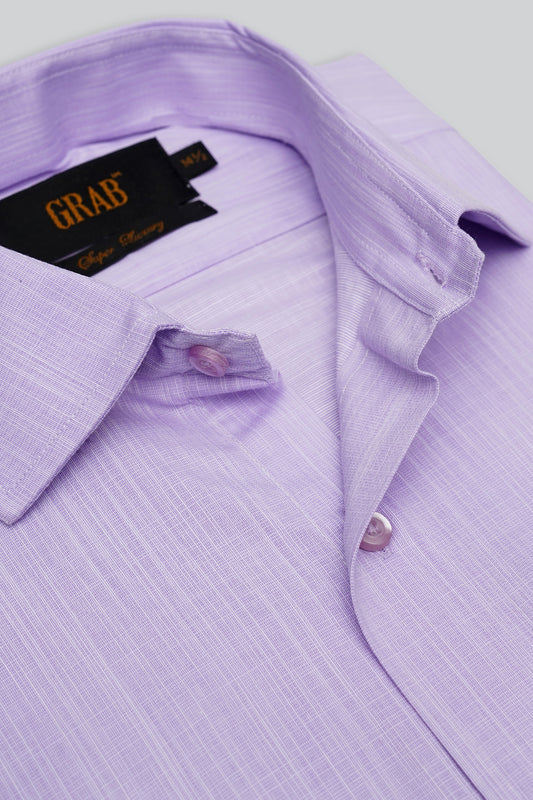 CLASSIC SELF PLUM PLAIN FIT