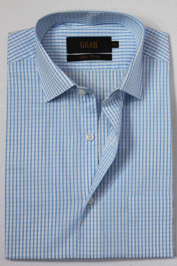 Gents Formal Check Shirt - 190C