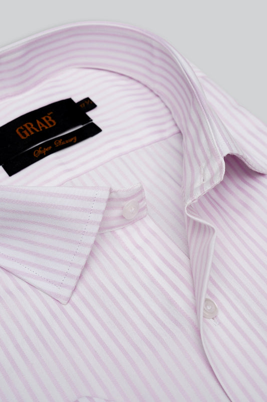 PINK STRIPE SHIRT 130C