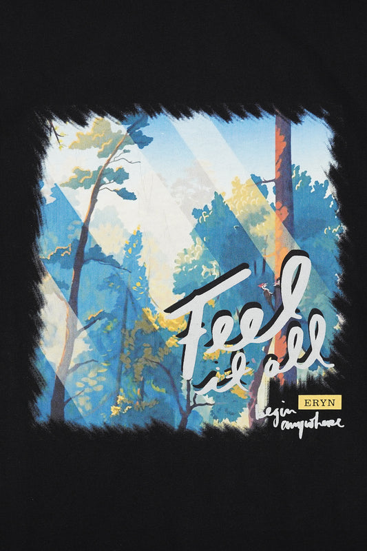 Graphic T-Shirt "Feel It All"   3221