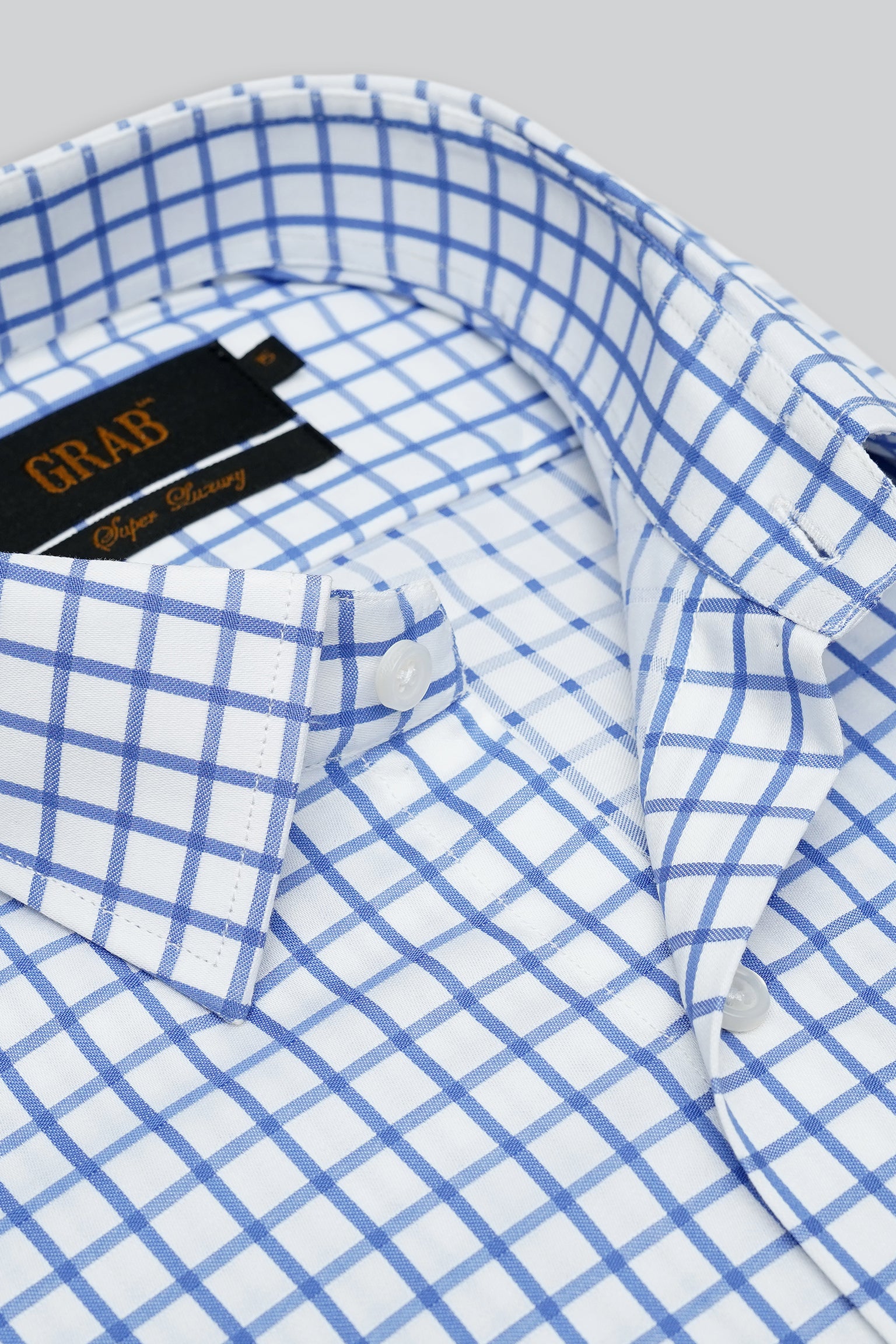 CLASSIC BLUE CHECKERD SHIRT