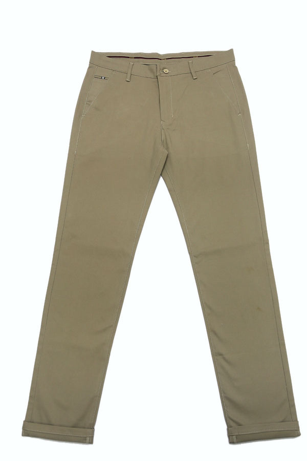 Gents Cotton Pant Dark Fawn