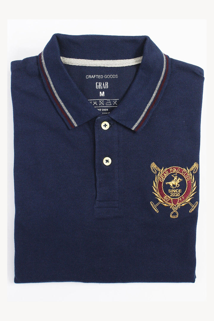 Grab Polo Shirt - Navy